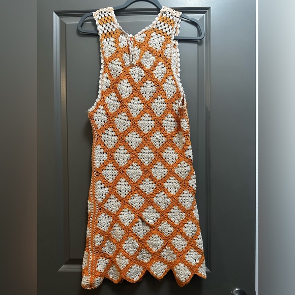 Maeve Sleeveless Crochet Mini Dress new size M - Picture 7 of 7